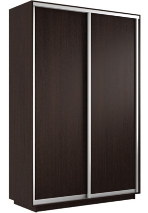 Шкаф 2-дверный Экспресс (ДСП) 1200х600х2400, венге в Старом Осколе - изображение
