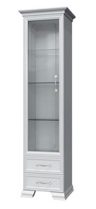Шкаф-витрина Грация ШР-1, белый, 1 стекло, 420 в Белгороде