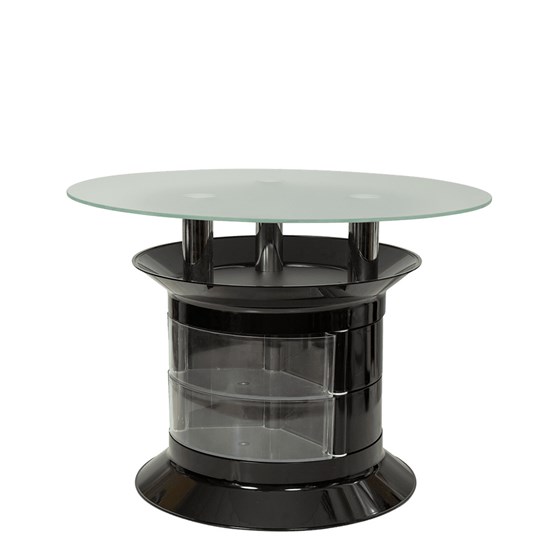 Стеклянный столик Benito black plus в Старом Осколе - изображение 1