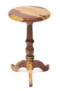 Кофейный столик Бомбей - 0237 палисандр, 35*35*60, натуральный (natural) арт.10046 в Старом Осколе - предосмотр
