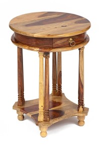Кофейный стол Бомбей - 1149  палисандр, 45*45*60, натуральный (natural) арт.10049 в Старом Осколе - предосмотр