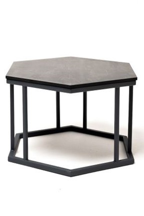 Столик для гостиной Женева  цвет серый гранит  RC658-50-50-4sis в Старом Осколе - изображение