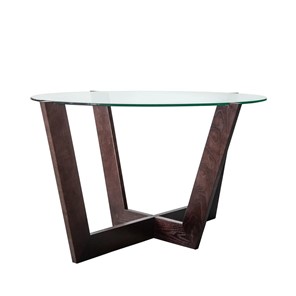 Овальный столик Оникс-6, Венге/Прозрачное стекло в Старом Осколе