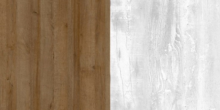 Угловой шкаф Пайн, ПП6, Дуб Крафт/Бетон Пайн в Старом Осколе - изображение 2