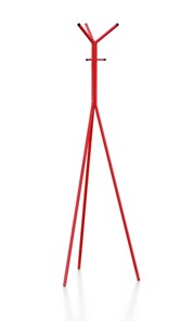 Вешалка для одежды Крауз-11, цвет красный в Белгороде