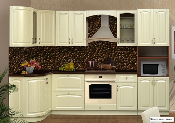 Модульная кухня Кантри 1330х2800 в Белгороде - изображение