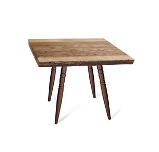 Кухонный обеденный стол SHT-TU15 (4 шт.)/ТT10 (медный металлик/натуральное дерево) в Старом Осколе
