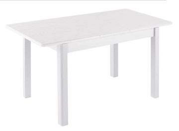 Кухонный раскладной стол Айсберг-01 МДФ, белый МДФ/40 массив прямые белые в Старом Осколе