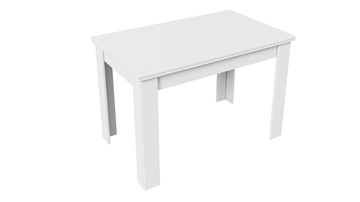 Кухонный раздвижной стол Промо тип 4 (Белый/Белый) в Старом Осколе