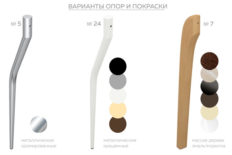 Кухонный раскладной стол Ривьера исп. круг хром №5 (стекло белое/черный) в Белгороде - изображение 1