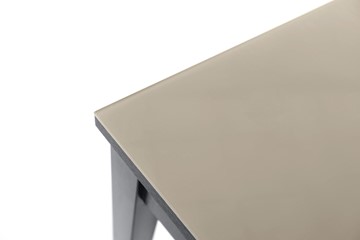 Кухонный стол раздвижной Токио дерево №3 (стекло молочное/венге) в Белгороде - предосмотр 5