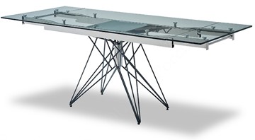 Кухонный стол раздвижной T-041 (140) прозрачный в Белгороде - предосмотр 3