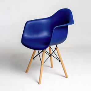 Обеденный стул DSL 330 Wood (темно-синий) в Старом Осколе