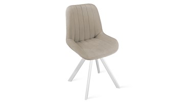Обеденный стул Марвел Исп. 2 К2 (Белый матовый/Велюр Confetti Smoke) в Старом Осколе