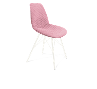 Обеденный стул SHT-ST29-С22 / SHT-S37 (розовый зефир/белый муар) в Белгороде