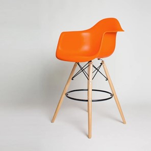 Барный стул DSL 330 Wood bar (оранжевый) в Белгороде