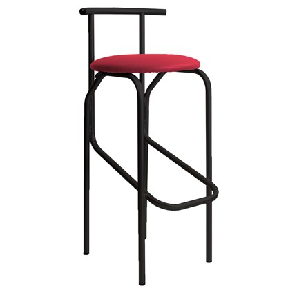 Кухонный барный стул Jola black, кожзам V в Старом Осколе - изображение