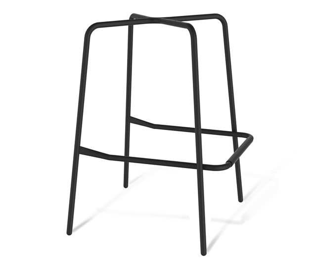 Барный стул SHT-ST19/S29 (черный/черный муар) в Старом Осколе - изображение 5