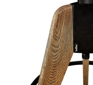 Барный стул SHT-ST29-C1/S92 (оливковый/брашированный коричневый/черный муар) в Белгороде - предосмотр 5
