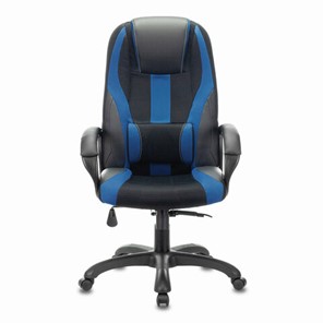 Компьютерное кресло Brabix Premium Rapid GM-102 (экокожа/ткань, черное/синее) 532106 в Белгороде