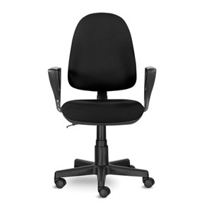 Кресло офисное Brabix Prestige Ergo MG-311 (регулируемая эргономичная спинка, ткань, черное) 531872 в Белгороде