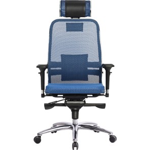 Офисное кресло Samurai S-3.04, синий в Старом Осколе - предосмотр 1