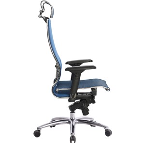 Офисное кресло Samurai S-3.04, синий в Старом Осколе - предосмотр 2