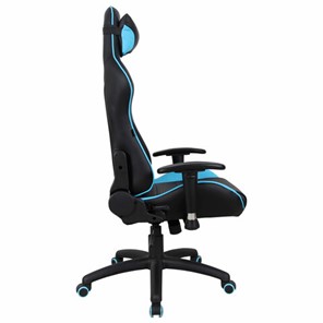 Компьютерное кресло Brabix GT Master GM-110 (две подушки, экокожа, черное/голубое) 531928 в Белгороде - предосмотр 1