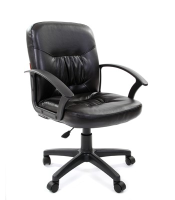 Офисное кресло CHAIRMAN 651 ЭКО черное в Старом Осколе - изображение
