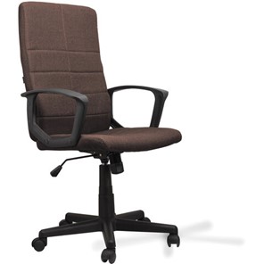 Кресло компьютерное Brabix Focus EX-518 (ткань, коричневое) 531577 в Белгороде