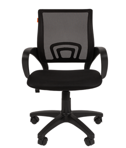 Офисное кресло CHAIRMAN 696 black Сетчатый акрил DW62 черный в Старом Осколе - предосмотр 1