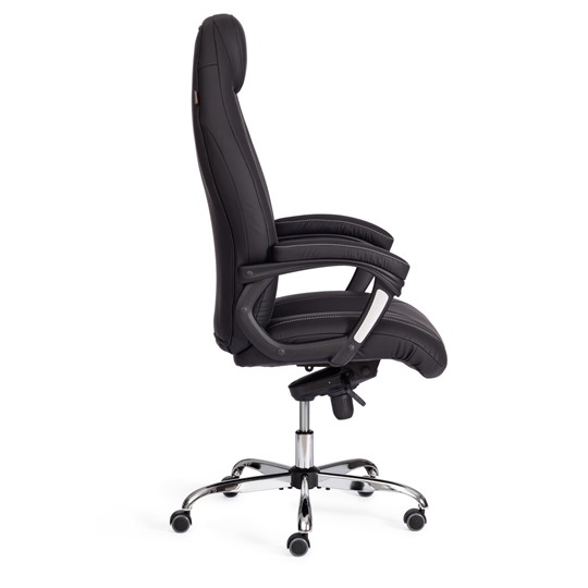 Кресло компьютерное BOSS Lux, кож/зам, черный, арт.21151 в Старом Осколе - изображение 1