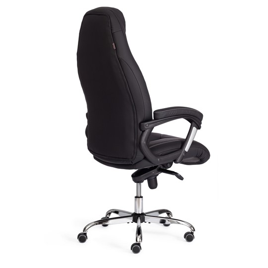 Кресло компьютерное BOSS Lux, кож/зам, черный, арт.21151 в Старом Осколе - изображение 3