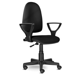 Компьютерное кресло Brabix Prestige Ergo MG-311 (регулируемая эргономичная спинка, кожзам, черное) 531877 в Белгороде