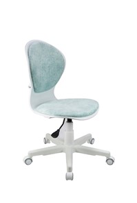 Компьютерное кресло Chair 1139 FW PL White, Голубой в Старом Осколе