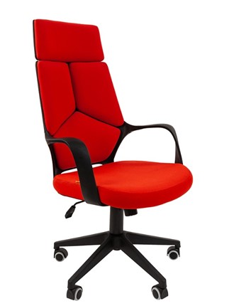 Компьютерное кресло CHAIRMAN 525, красное в Белгороде - изображение