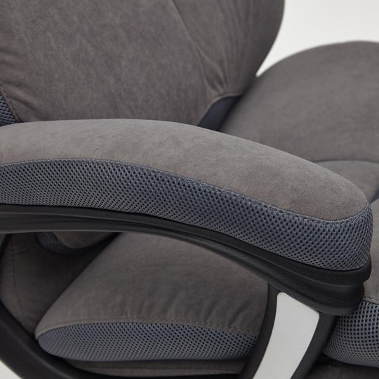 Офисное кресло DUKE флок/ткань, серый/серый, 29/TW-12 арт.14039 в Белгороде - изображение 12