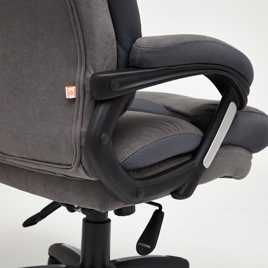 Офисное кресло DUKE флок/ткань, серый/серый, 29/TW-12 арт.14039 в Белгороде - изображение 19