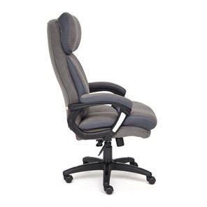 Офисное кресло DUKE флок/ткань, серый/серый, 29/TW-12 арт.14039 в Белгороде - предосмотр 2