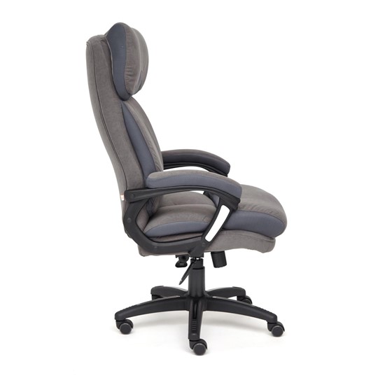 Офисное кресло DUKE флок/ткань, серый/серый, 29/TW-12 арт.14039 в Белгороде - изображение 2