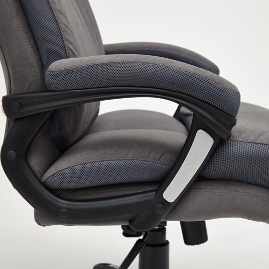 Офисное кресло DUKE флок/ткань, серый/серый, 29/TW-12 арт.14039 в Белгороде - изображение 22
