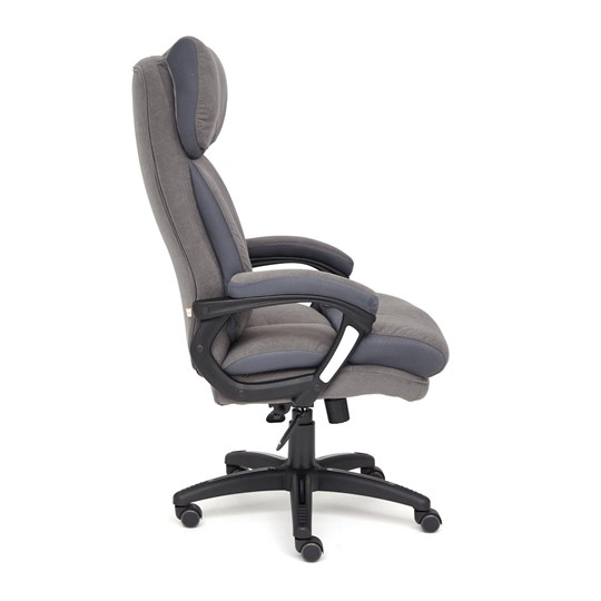 Офисное кресло DUKE флок/ткань, серый/серый, 29/TW-12 арт.14039 в Белгороде - изображение 5