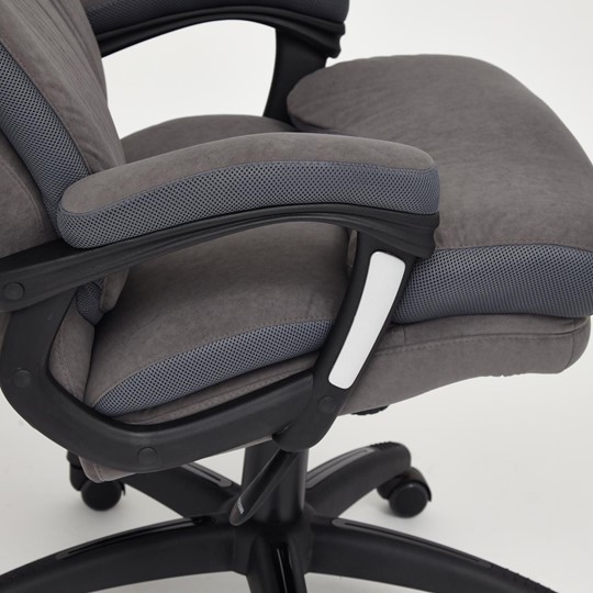 Офисное кресло DUKE флок/ткань, серый/серый, 29/TW-12 арт.14039 в Белгороде - изображение 9
