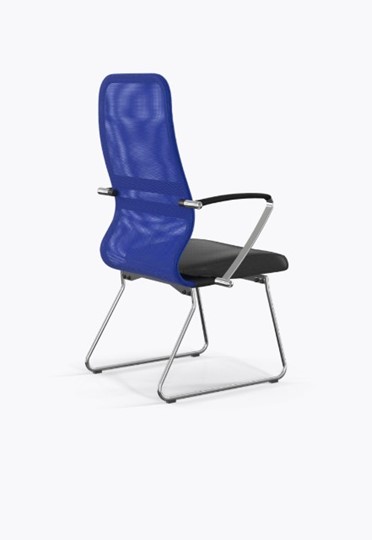 Кресло офисное Ergolife Sit 8 B2-9K - X1+Extra (Синий-Черный) в Старом Осколе - изображение 1