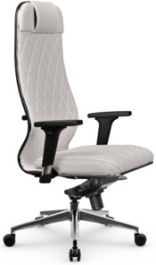 Кресло офисное Мetta L 1m 40M/2D Infinity Easy Clean (MPES) мультиблок, нижняя часть 17839 белый в Белгороде - предосмотр 1