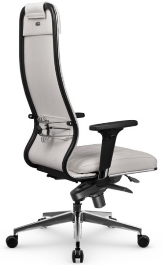 Кресло офисное Мetta L 1m 40M/2D Infinity Easy Clean (MPES) мультиблок, нижняя часть 17839 белый в Белгороде - изображение 3