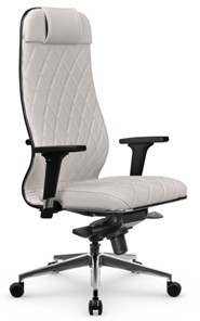 Кресло офисное Мetta L 1m 40M/2D Infinity Easy Clean (MPES) мультиблок, нижняя часть 17839 белый в Белгороде - предосмотр