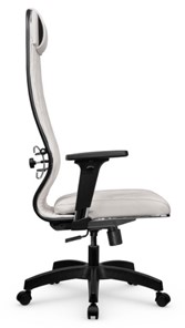 Кресло офисное Мetta L 1m 40M/2D Infinity Easy Clean (MPES) топган, нижняя часть 17831 белый в Белгороде - предосмотр 2