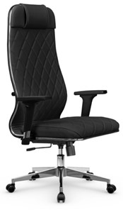 Кресло офисное Мetta L 1m 40M/2D Infinity Easy Clean (MPES) топган, нижняя часть 17834 черный в Белгороде