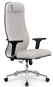 Кресло офисное Мetta L 1m 40M/2D Infinity Easy Clean (MPES) топган OMS, нижняя часть 17853 белый в Белгороде